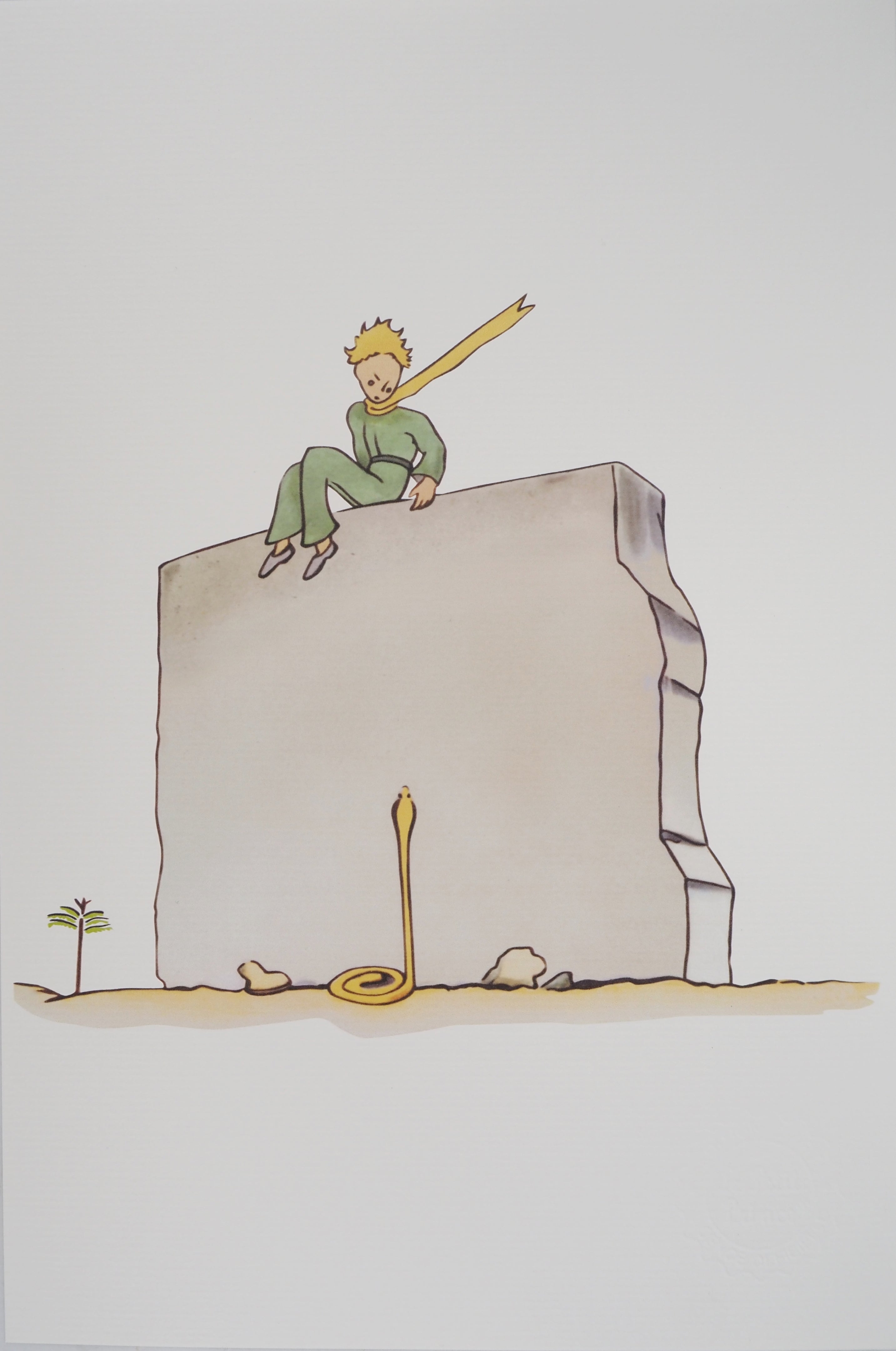 Antoine DE SAINT-EXUPERY: The Little Prince and the Snake