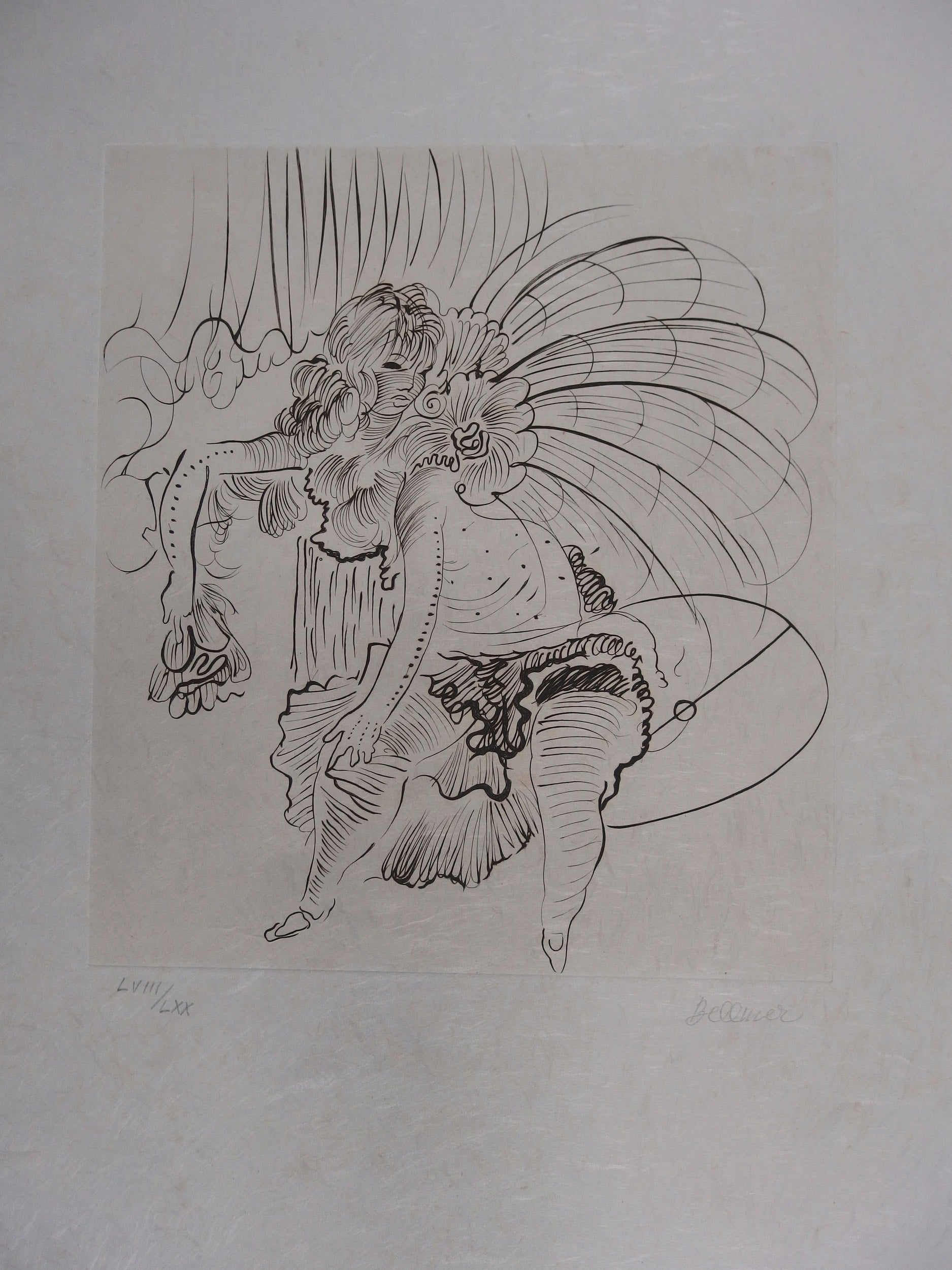 Hans BELLMER: Dancer, Original engraving – art.paris