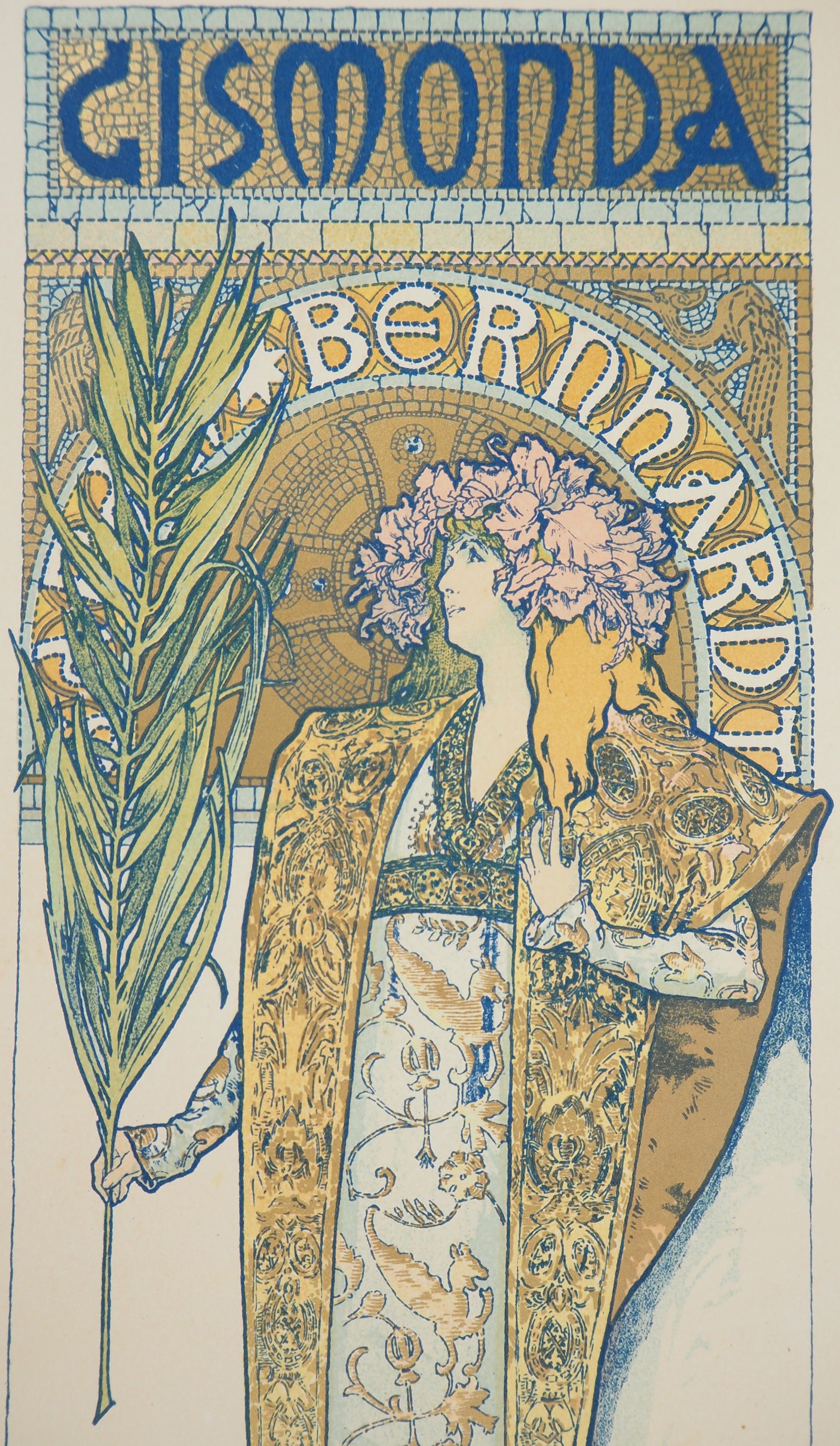 Alphonse MUCHA: Gismonda (Sarah Bernhardt), Original