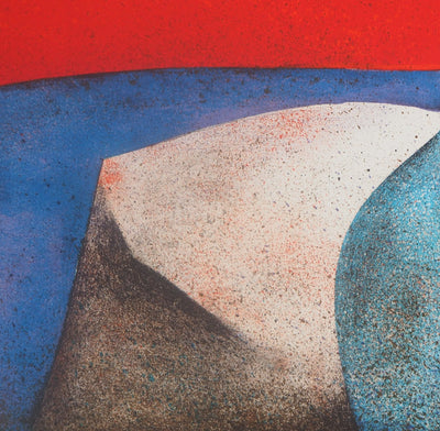 AF Claude GAVEAU, Still life with vase, Original signed lithograph