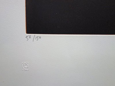 Mario PRASSINOS : L'arbre, Gravure originale (photo de détail 4) - Crédit photo : Galerie Art.Paris