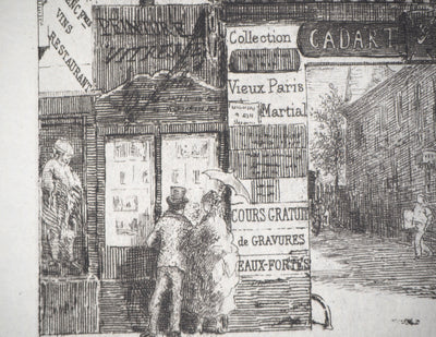 Alfred TAIÉE : Illustration Nouvelle, Gravure originale signée