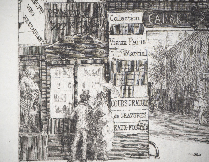 Alfred TAIÉE : Illustration Nouvelle, Gravure originale signée