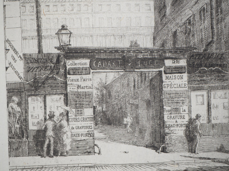 Alfred TAIÉE : Illustration Nouvelle, Gravure originale signée