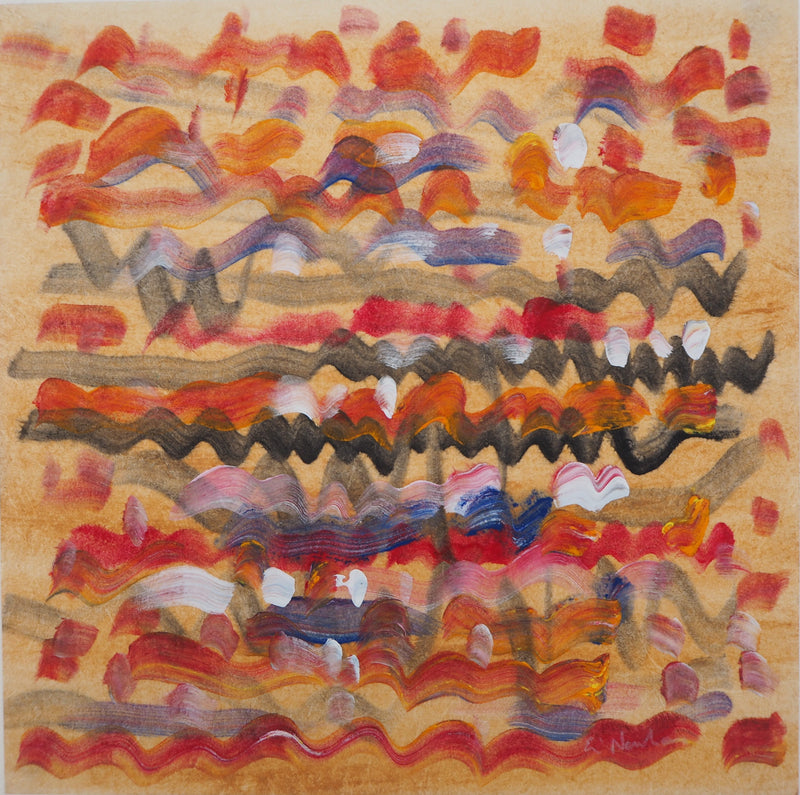 Ervin NEUHAUS : Coucher de soleil sur l&