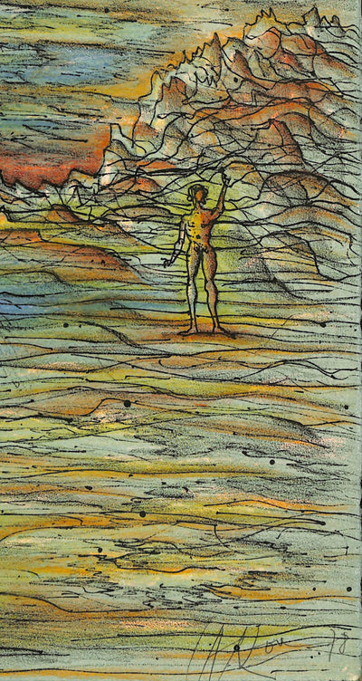 Jean CARZOU : Les amants passionnés, Lithographie originale signée