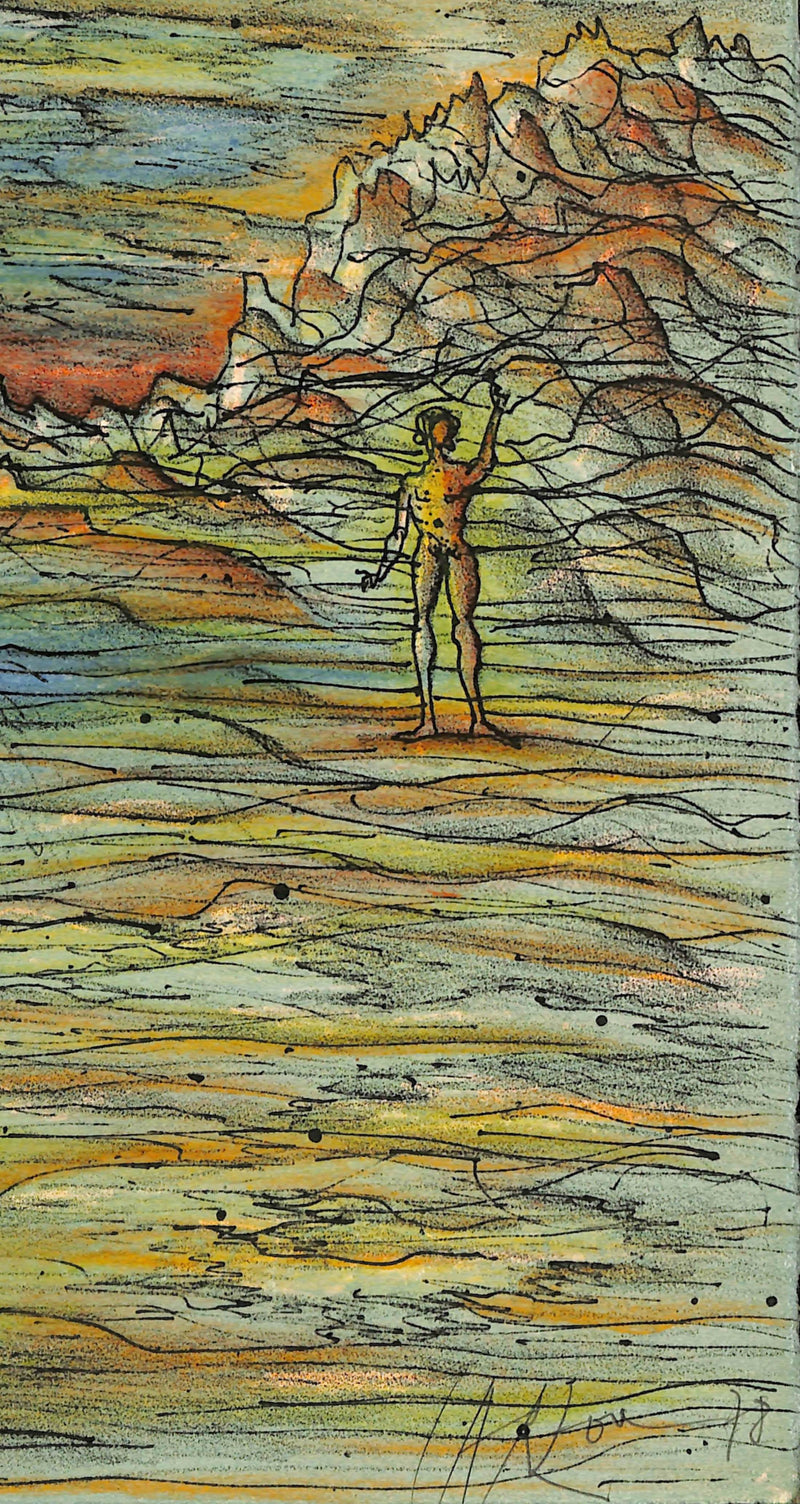 Jean CARZOU : Les amants passionnés, Lithographie originale signée