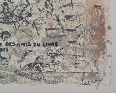 Robert SAVARY : Faubourgs de Paris, Lithographie originale (photo de détail 2) - Crédit photo : Galerie Art.Paris