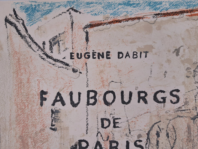 Robert SAVARY : Faubourgs de Paris, Lithographie originale (photo de détail 7) - Crédit photo : Galerie Art.Paris