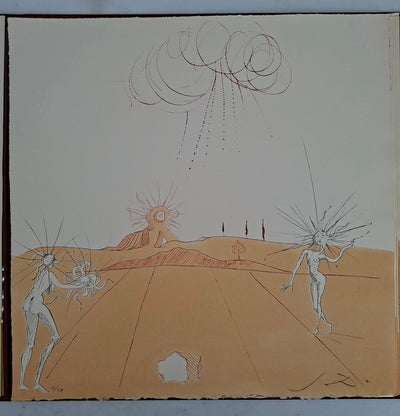 Salvador DALI : 9 Paysages, Ensemble de 9 Gravures originales signées