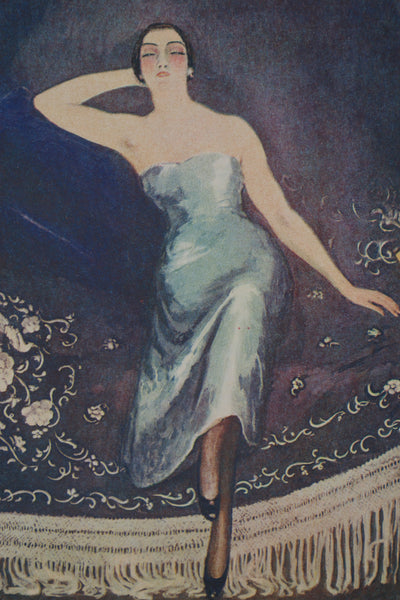 Kees VAN DONGEN : Elégante assoupie, Gravure originale (photo de détail 3) - Crédit photo : Galerie Art.Paris