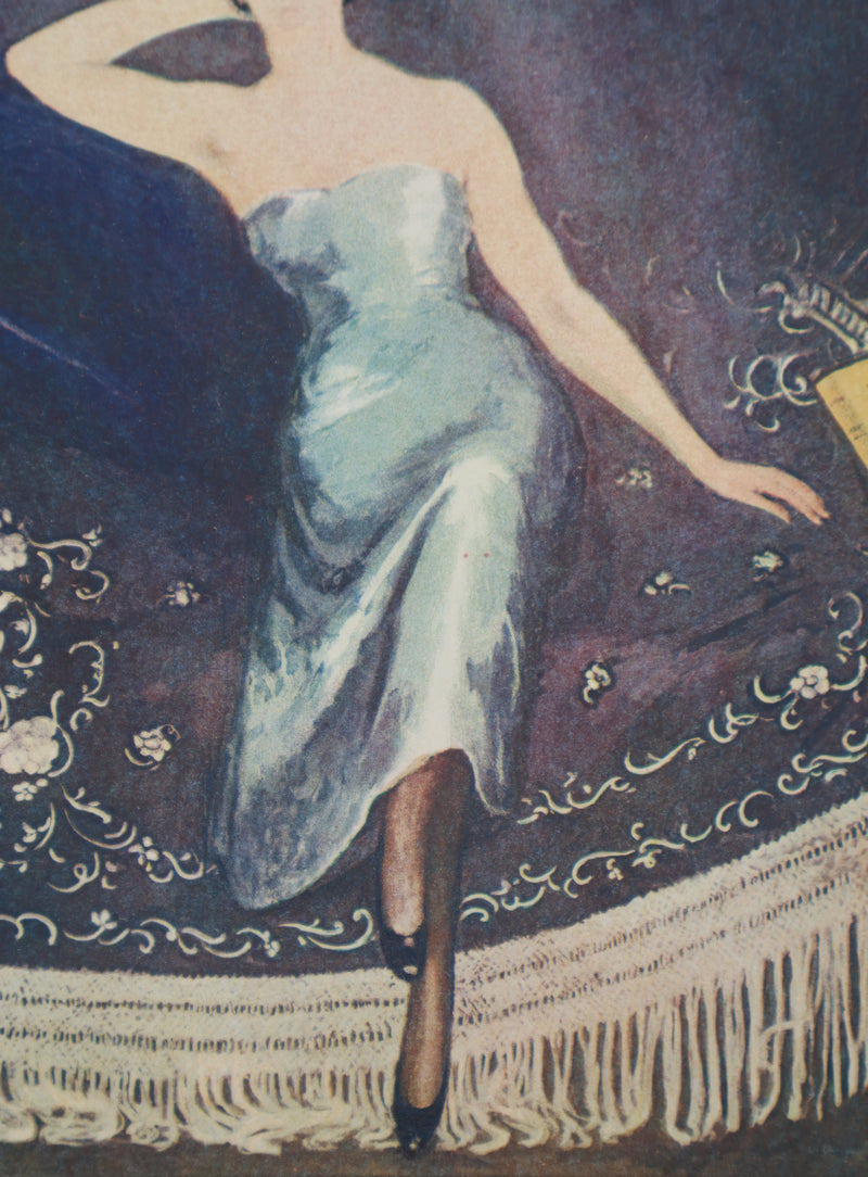 Kees VAN DONGEN : Elégante assoupie, Gravure originale (photo de détail 5) - Crédit photo : Galerie Art.Paris