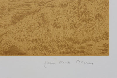Jean-Paul CLEREN : Femme masquée, Lithographie originale (photo de détail 3) - Crédit photo : Galerie Art.Paris