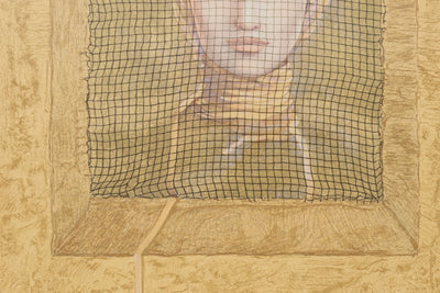 Jean-Paul CLEREN : Femme masquée, Lithographie originale (photo de détail 8) - Crédit photo : Galerie Art.Paris