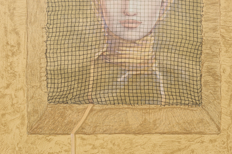 Jean-Paul CLEREN : Femme masquée, Lithographie originale (photo de détail 8) - Crédit photo : Galerie Art.Paris