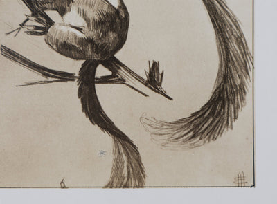 Mathurin MEHEUT : L'Écureuil, Lithographie signée