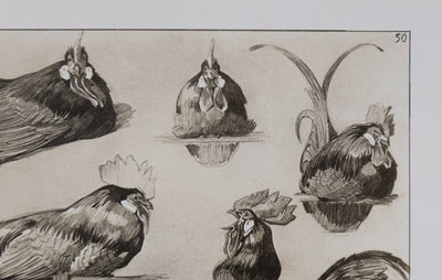 Mathurin MEHEUT : Le Coq, Lithographie signée