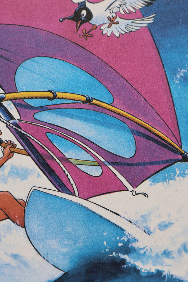 DANY : Planche à voile, Ex libris signé