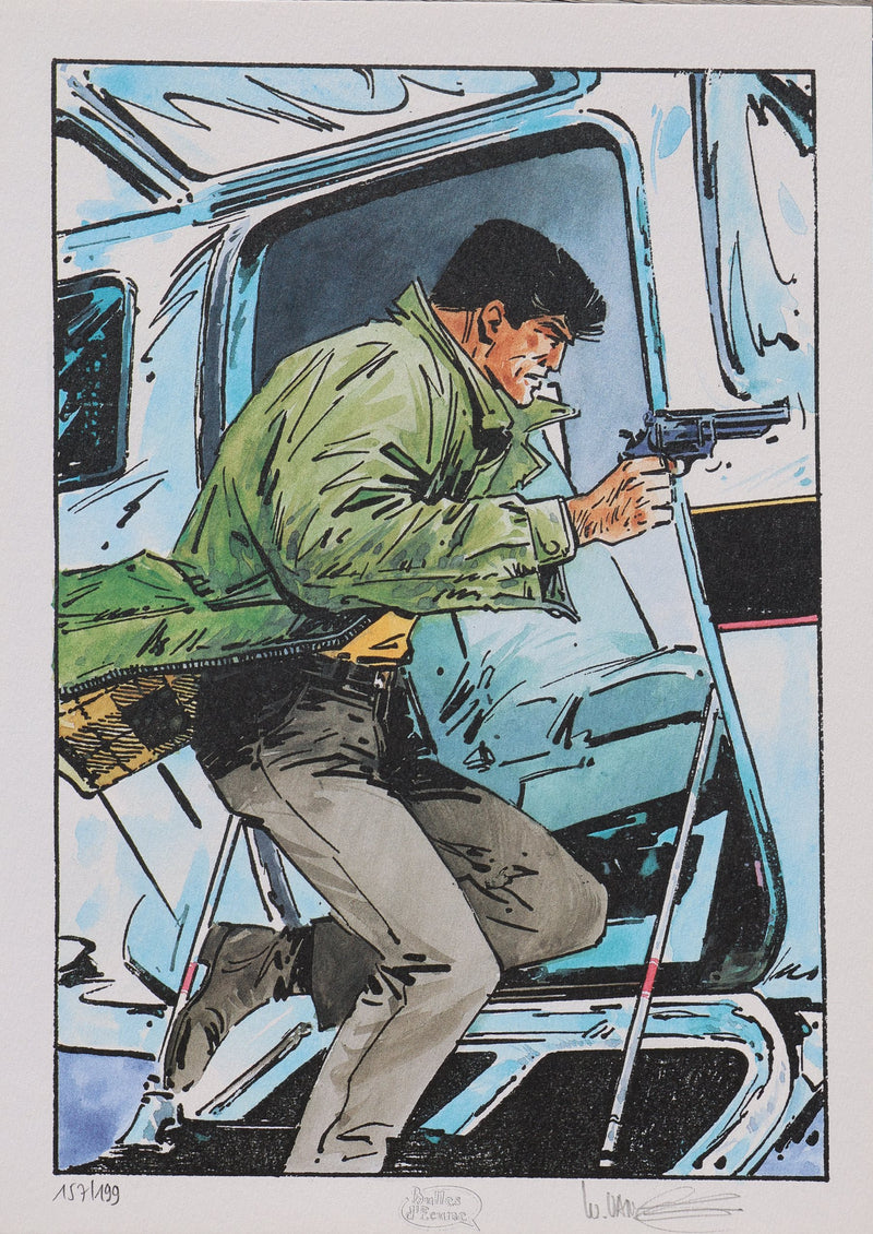 William VANCE : Agent XIII, Ex libris signé