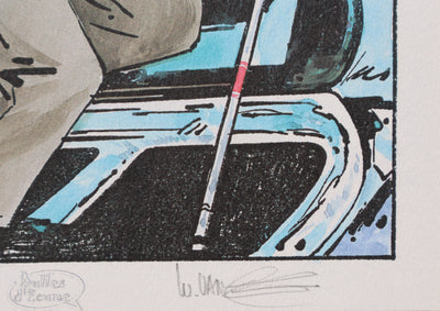 William VANCE : Agent XIII, Ex libris signé