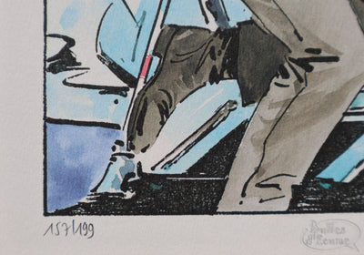 William VANCE : Agent XIII, Ex libris signé