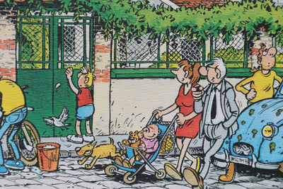 Franck MARGERIN : Quartier Libre, Ex Libris signé
