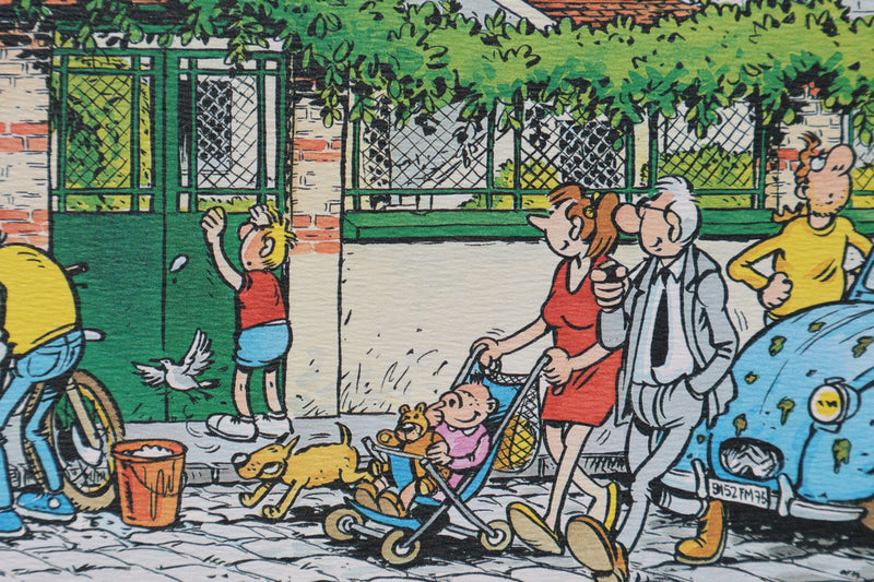 Franck MARGERIN : Quartier Libre, Ex Libris signé