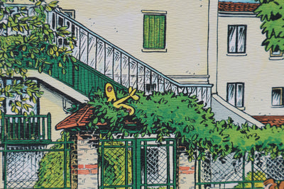 Franck MARGERIN : Quartier Libre, Ex Libris signé