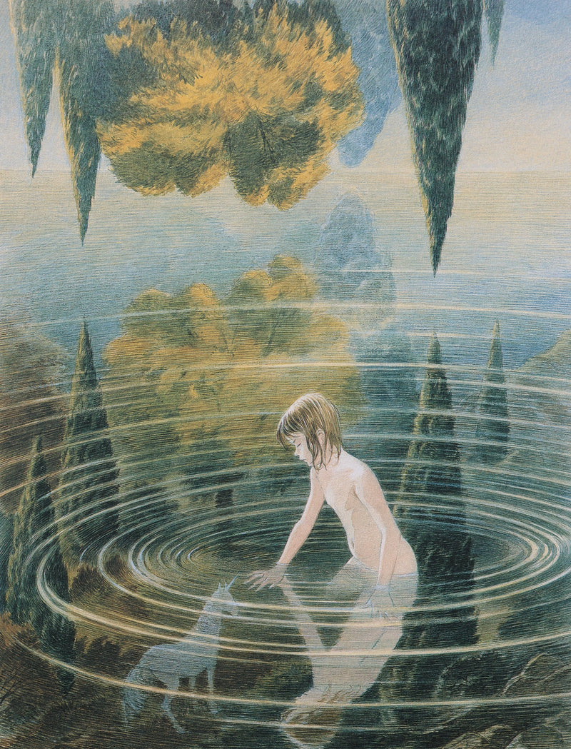 François SCHUITEN : Le Miroir des Mondes, Ex libris signé