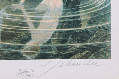 François SCHUITEN : Le Miroir des Mondes, Ex libris signé