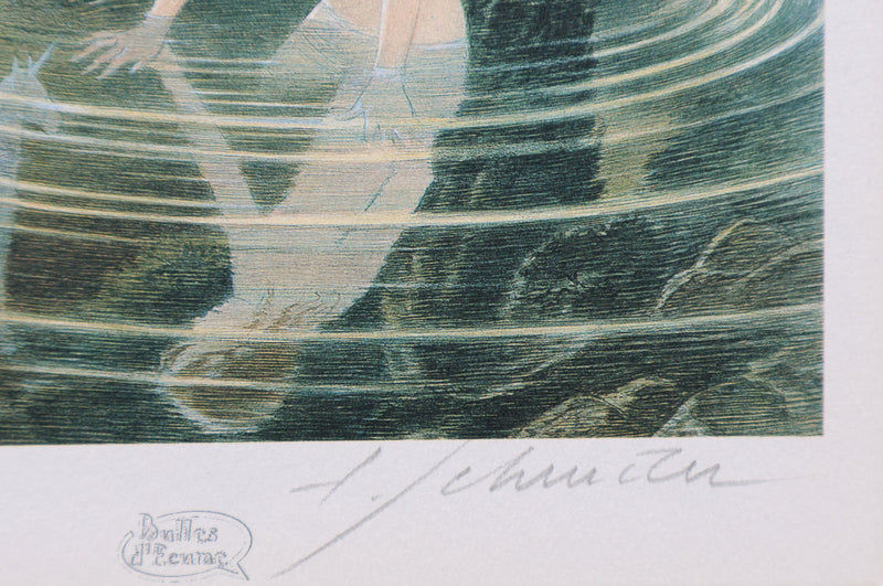 François SCHUITEN : Le Miroir des Mondes, Ex libris signé