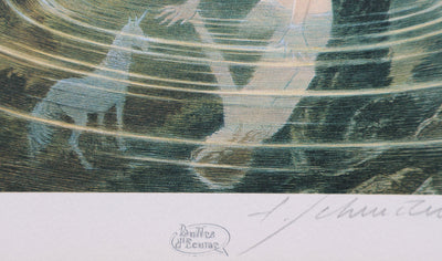 François SCHUITEN : Le Miroir des Mondes, Ex libris signé