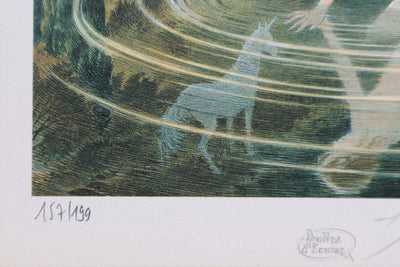 François SCHUITEN : Le Miroir des Mondes, Ex libris signé
