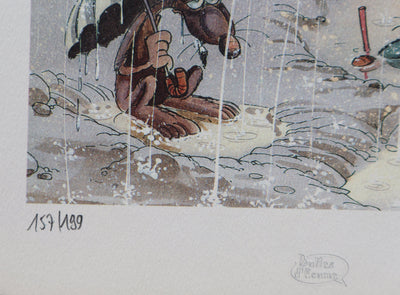 P'TILUC : Temps de Rat, Ex libris signé