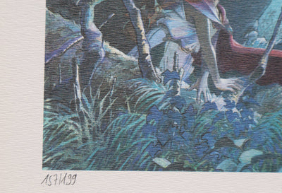 Régis LOISEL : Dans les bois, Ex libris signé