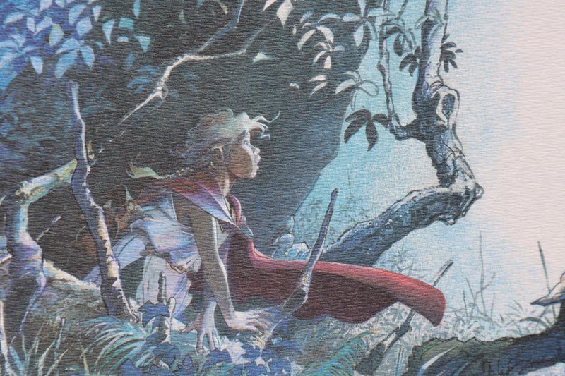 Régis LOISEL : Dans les bois, Ex libris signé