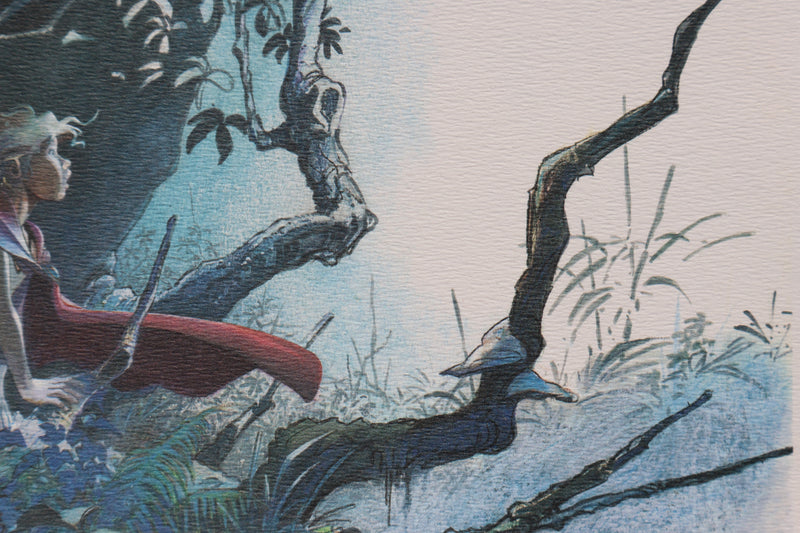 Régis LOISEL : Dans les bois, Ex libris signé
