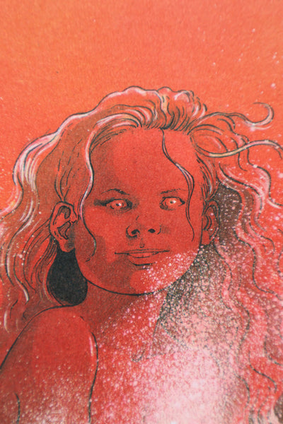 François BOURGEON : La Sirène Rouge, Ex libris signé