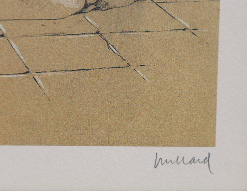 André JUILLARD : Après le Duel, Ex libris signé