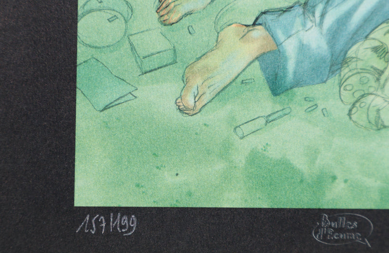 Philippe BUCHET : Nävis, Ex libris signé