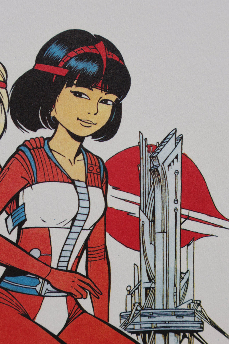 Roger LELOUP : Yoko Tsuno et Khâny, Ex libris signé