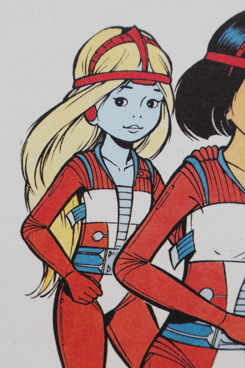 Roger LELOUP : Yoko Tsuno et Khâny, Ex libris signé