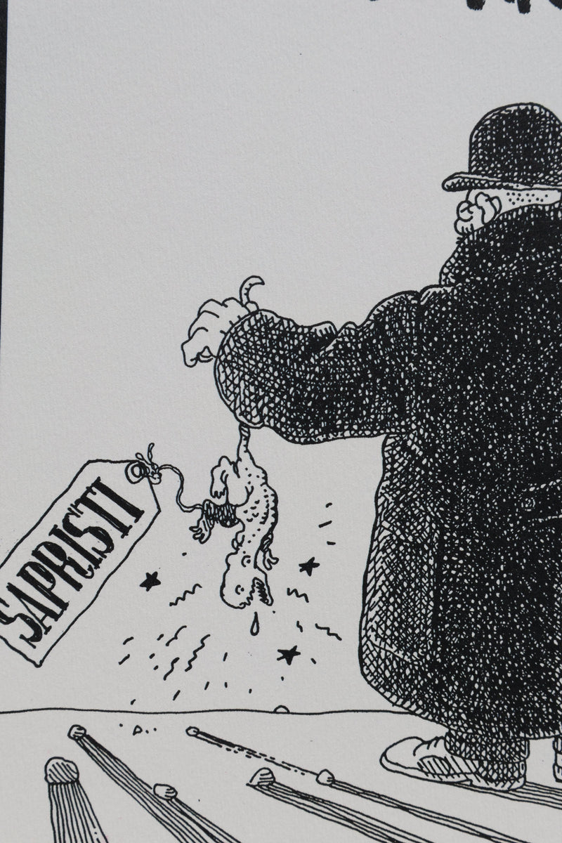 Jacques TARDI : 20 ans de Sapristi, Ex libris signé