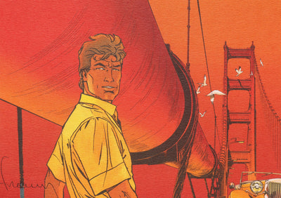 Philippe FRANCQ : Largo Winch, Ex libris signé