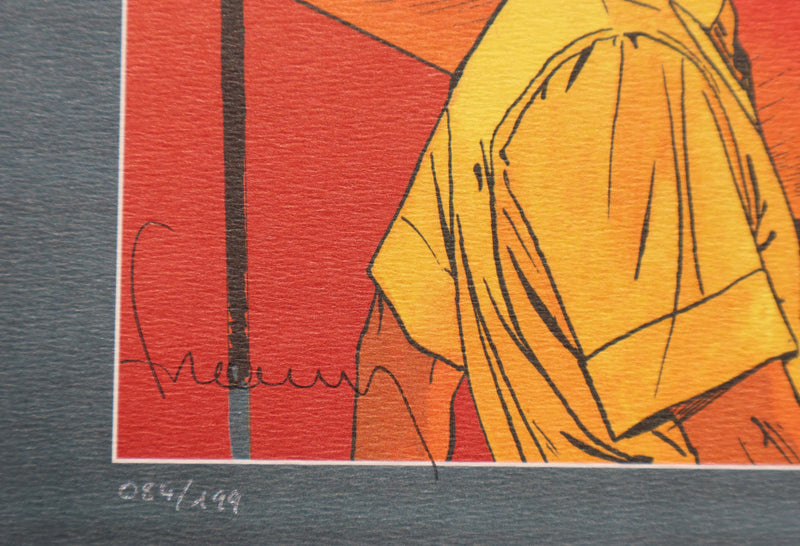 Philippe FRANCQ : Largo Winch, Ex libris signé