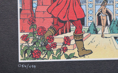 Gilles CHAILLET : Murmures au jardin, Ex libris signé