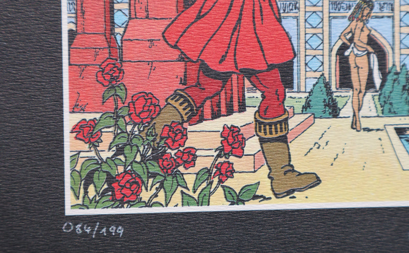 Gilles CHAILLET : Murmures au jardin, Ex libris signé