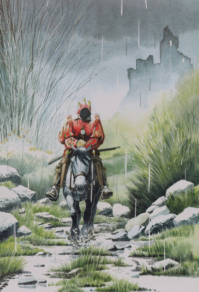 DERMAUT : Les Chemins de Malefosse, Ex libris signé