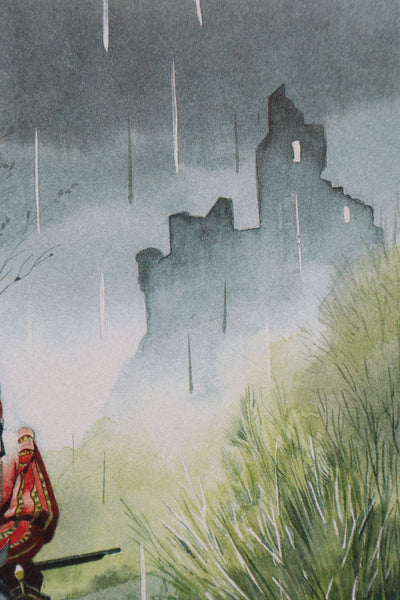 DERMAUT : Les Chemins de Malefosse, Ex libris signé