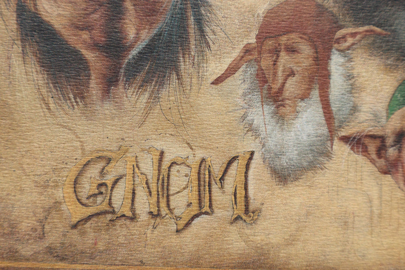 Emmanuel CIVIELLO : Les Gnomes, Ex libris signé
